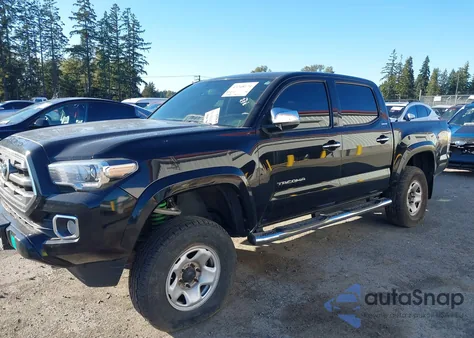 2016 Toyota Tacoma Limited из США, поврежденный, VIN 3TMGZ5AN8GM025523